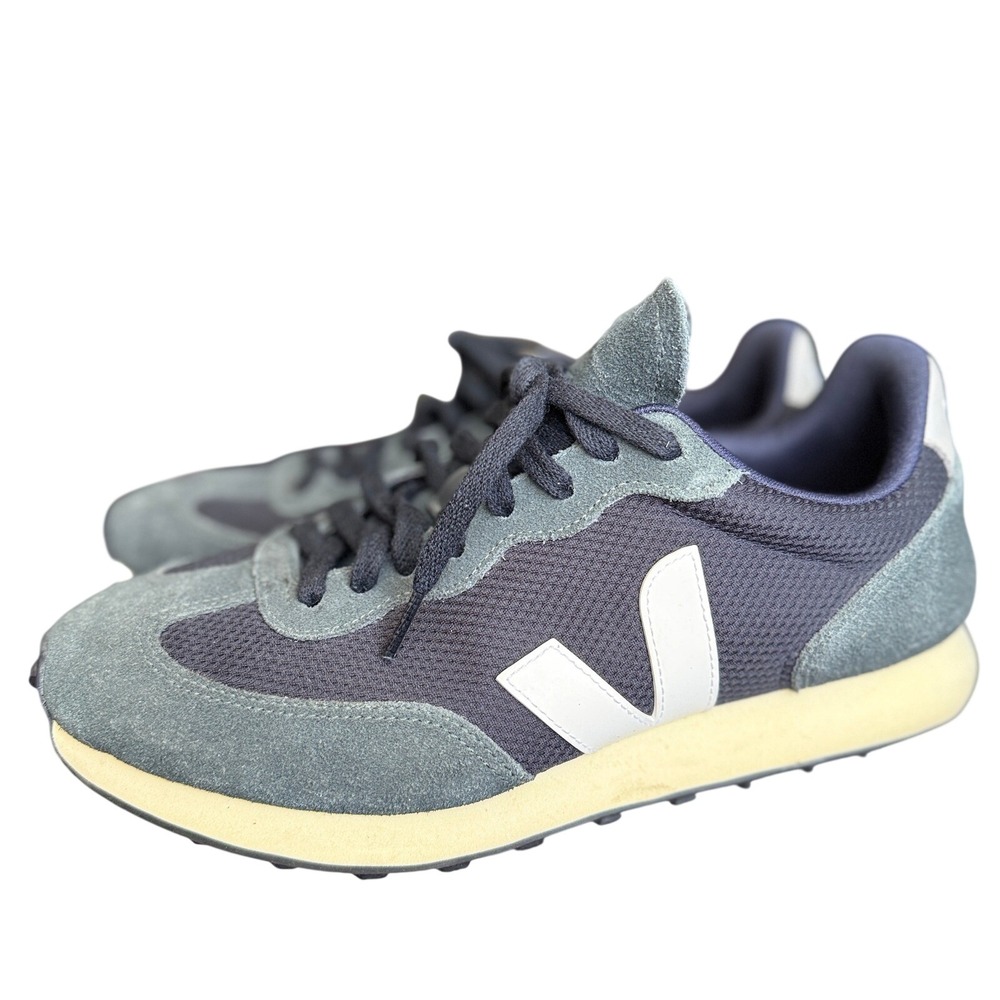 Veja Rio Branco Alveomesh Sneakers Mens 10 Suede Low Top Runners